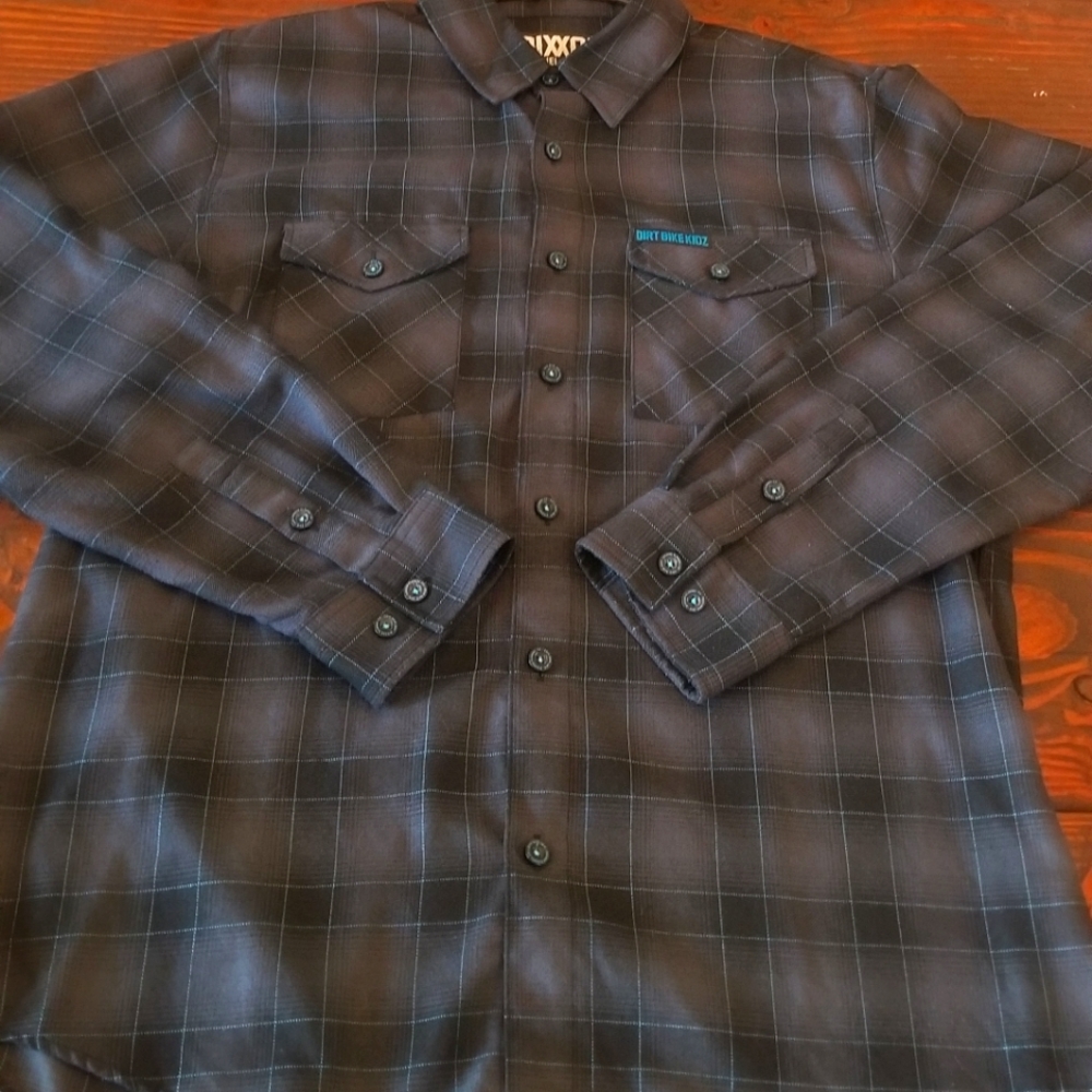 Dixxon flannel company x dirtbike kidz collab
